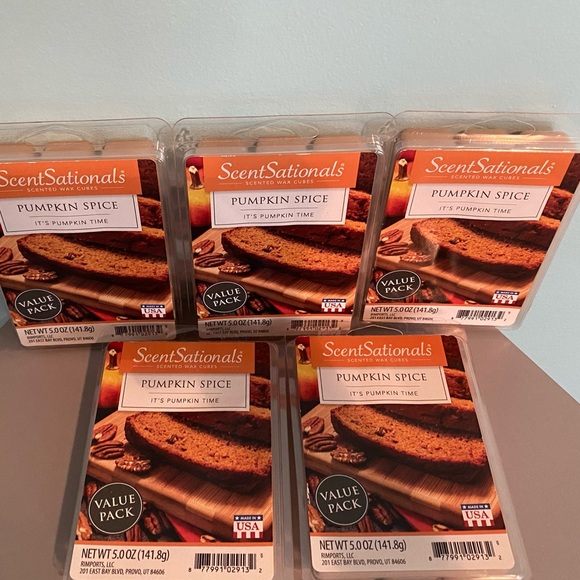 New scentsationals pumpkin spice 5 total - Picture 2 of 2